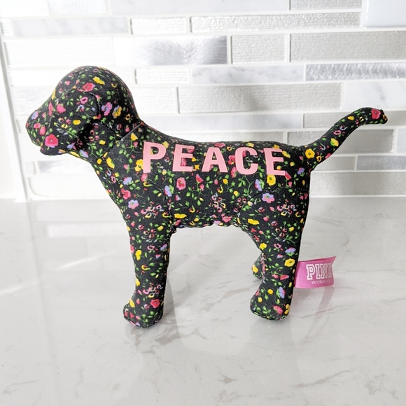 PINK Victoria's Secret Other - VS Pink "Peace" Dog